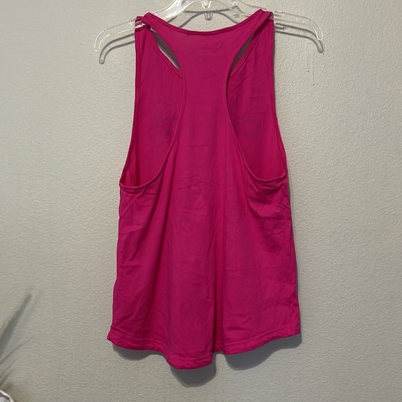 ADIDAS HOT PINK RACERBACK TANK TOP - Picture 5 of 5